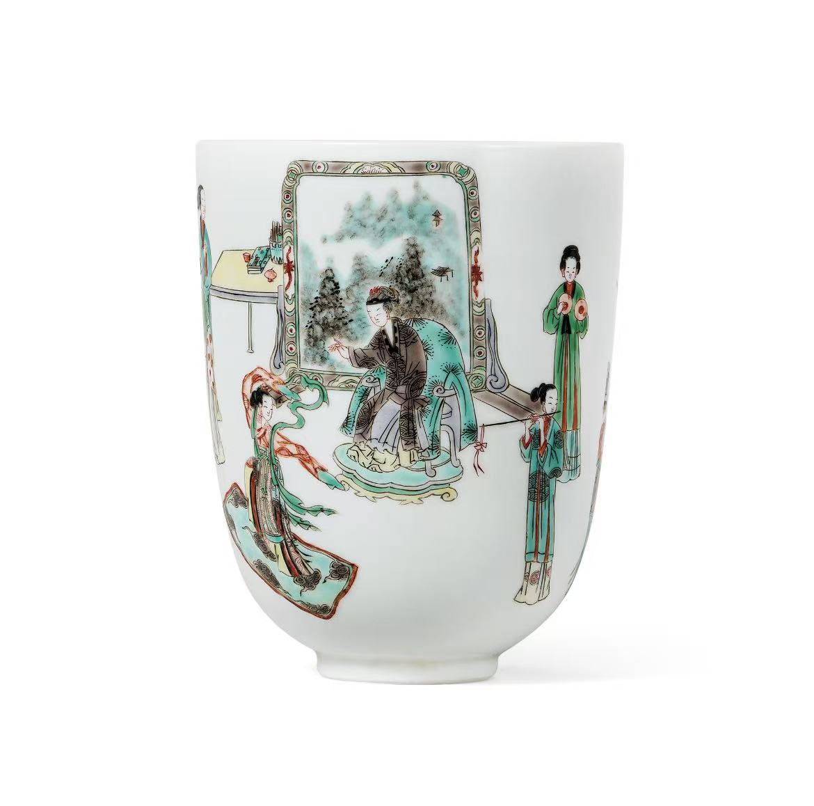 古彩仕女雅集主人杯